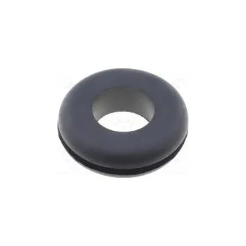 Pryž Průchodka Ømont.otv 20,8mm Øotv 12,7mm pryž černá