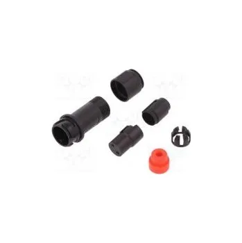 Elektrická zásuvka Konektor kulatý zástrčka zásuvka PIN 2 bez kontaktů na kabel