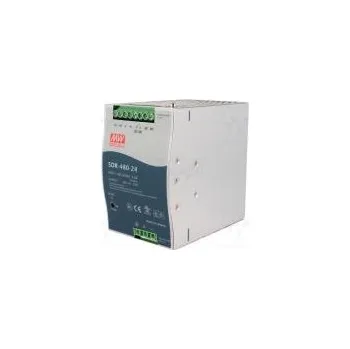 spínaný zdroj MEAN WELL SDR-480-24 Napájecí zdroj spínaný 480W 24VDC 20A 90÷264VAC 127÷370VDC
