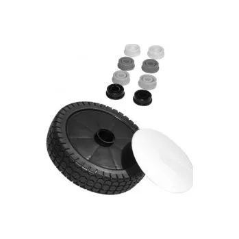 Pojezdové kolečko Univerzální kolo plastové - 150mm 6" (Náhradní kolečko k sekačkám - Univerzální)