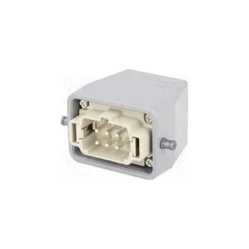 Síťový konektor Konektor hranatý zástrčka vidlice EPIC KIT PIN 6 6+PE M20