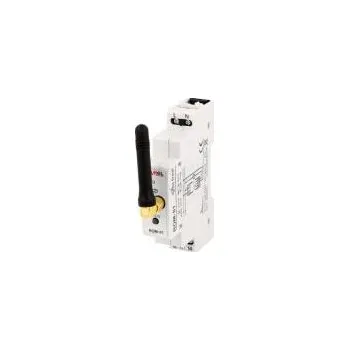 Relé Přijímač EXTA FREE 230VAC relé NO / NC DIN 868,32MHz 300m