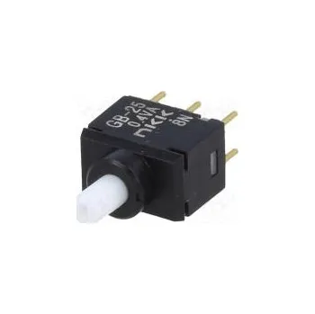 Switch Switch push-button Pos 2 DPDT 0.01A/28VAC 0.01A/28VDC 500MΩ