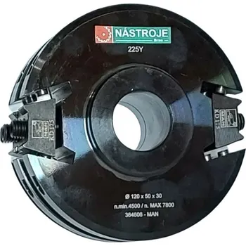 Univerzální frézovací hlava FLURY MAN D120x50 d30 OCEL