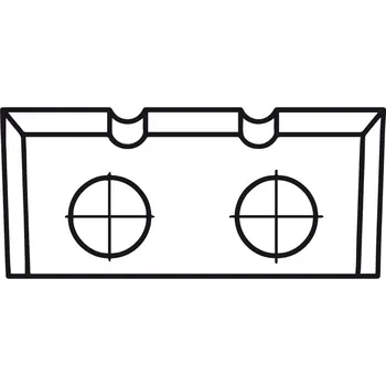 Fréza IGM Žiletka - 22,8x7x1,5 dvě drážky