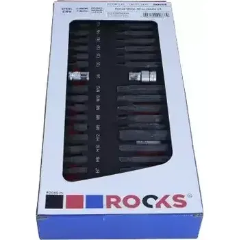 Nářadí pro automobil ROOKS Sada bitů 40 ks RKS OK-01.3120