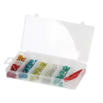 Autopojistky ROOKS Sada mini pojistek 121 ks 5A 10A 15A 20A 25A 30A RKS OK-03.1004