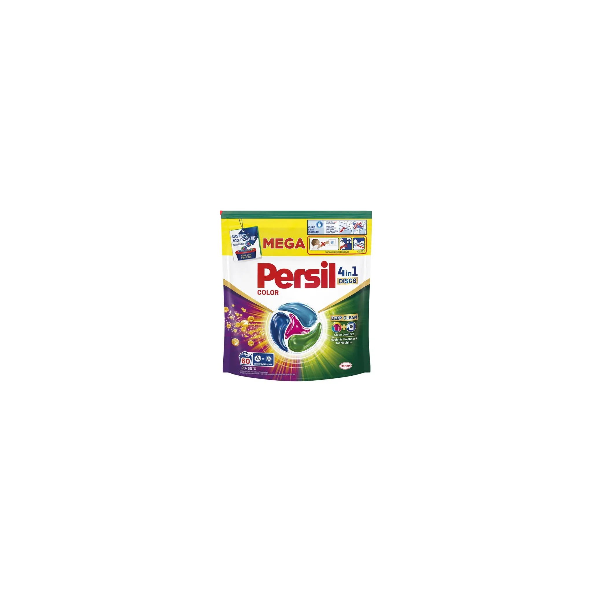 Fotografie 1 - Kapsle na praní Persil Discs Color 4v1 60 ks