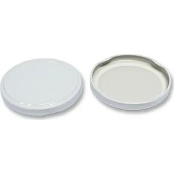 Víčko na zavařovací sklenici KOZÁČEK Víčko ¤82mm Twist 10ks bílá