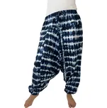 Dámské kalhoty Aladinky černé/modré One…