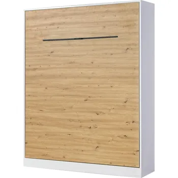 Postel Domel Výklopná vertikální postel 160 Perfect LED osvětlení: Bez LED osvětlení, Barevné provedení Domel: Bílá + Artisan, Úchyty Domel: Černé