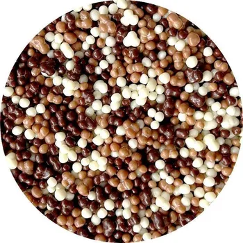 Čokoláda Eurocao Cereální máček v bílé, mléčné a hořké čokoládě (60 g)