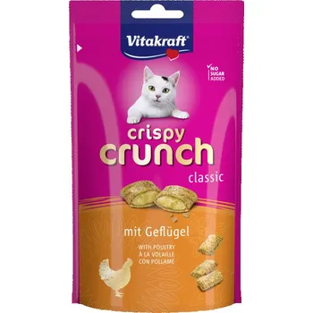 Volný čas VITAKRAFT Cat Crispy Crunch drůbeží 60g