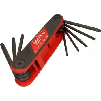 Nářadí pro automobil ROOKS Sada klíčů Futuro Pocket Torx-R 7 ks RKS OK-07.0001