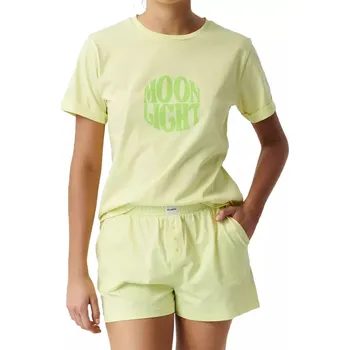 Dámské pyžamo Atlantic Dámské pyžamo 487 limeta L