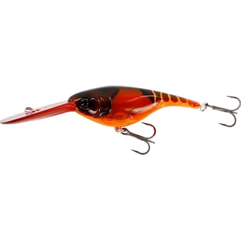 Umělá nástraha Westin Wobler BabyBite DR Floating 3D Fire Craw Délka: 6,5cm, Hmotnost: 13g, Maximální ponor: 4m