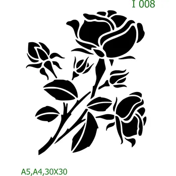 Šablona I 008 - A4 , Nelepící folie