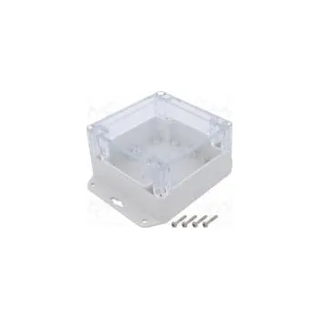 Rozvaděč Kryt univerzální X 105mm Y 105mm Z 60mm ZP ABS světle šedá