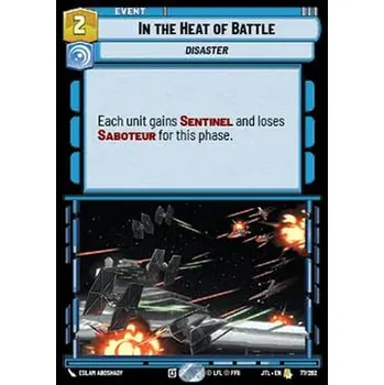 Sběratelská karetní hra In the Heat of Battle 077/202/575 - Jump to Lightspeed Typ karty: Foil