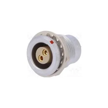 Elektrická zásuvka Konektor kulatý Řada 1B zásuvka pájení do panelu zásuvka