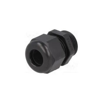 Konektor Průchodka M20 IP68 6÷12mm Mat termoplast černá