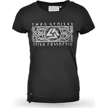 Dámské tričko Thor Steinar Dámské tričko Knute schwarz Barva: Černá, Velikost: M