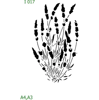 Šablona I 017 - A3 , Nelepící folie
