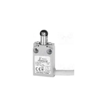 Switch Limit switch oblong plastic roller Ø12mm NO + NC 5A lead 1m