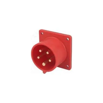 Konektor napájecí AC třífázové zásuvka vidlice 16A 400VAC