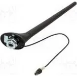 Anténa střešní 0,2m AM,FM Audi,VW se zesilovačem 0,275m