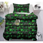 2dílné povlečení Green cubes