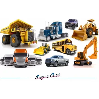 Samolepící dekorace Super auta 3 samolepka na zeď - M