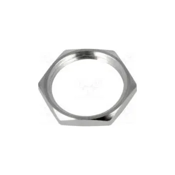 Matice Matice PG11 mosaz nikl Thk 3mm Klíč 21mm Závit PG GWconnect