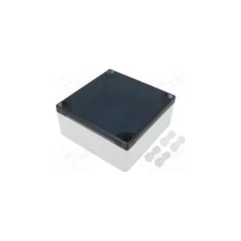 Rozvaděč Kryt univerzální X 104mm Y 113mm Z 53mm ABS šedá IP55