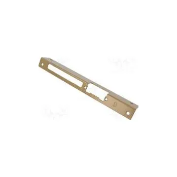 Příslušenství k domovnímu zvonku Protiplech úhlová,levá W 25mm pro elektromagnetický zámek