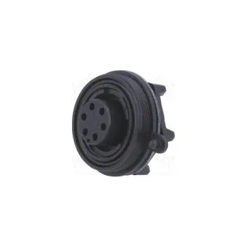 Elektrická zásuvka Konektor kulatý zásuvka zásuvka PIN 6 Buccaneer Standard