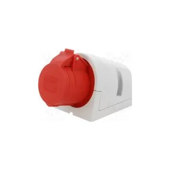 Elektrická zásuvka Konektor napájecí AC třífázové zásuvka zásuvka 16A 400VAC