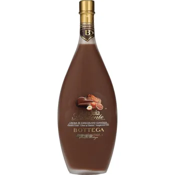 Likér Bottega Liquore Cioccolato Gianduia Fondente 17% 0,5 l (holá láhev)