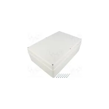 Elektroinstalační krabice Kryt univerzální X 190mm Y 280mm Z 95mm polystyrén šedá