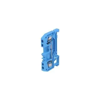 Stavebniny Svorka na lištu 279 0,08÷1,5mm2 póly 1 svorky 2 modrá 800V