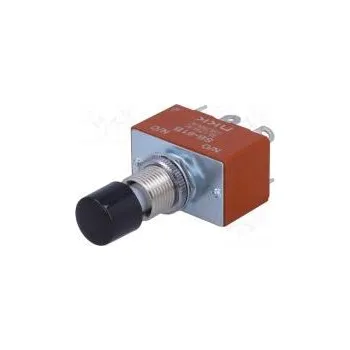 Síťový prvek Switch push-button Pos 2 SPST 3A/125VAC 1.5A/250VDC ON-(ON)