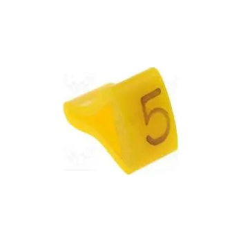 Kabelové značky pro kabely a vodiče Symbol štítku 5 3÷6,5mm