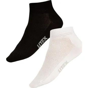 Pánské ponožky Sportovní ponožky nízké 9A020 LITEX Barva: černá, Velikost: 28-29