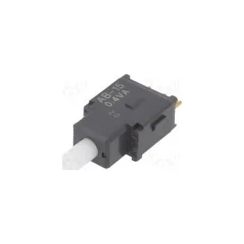 Síťový prvek Switch push-button Pos 2 SPDT 0.01A/28VAC 0.01A/28VDC 500MΩ