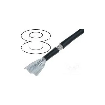 Stavebniny Vodič plochý kabel kulatý 1,27mm licna Cu 34x28AWG stíněný