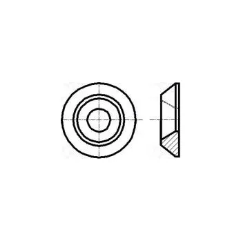 Matice Podložka speciální M5 D=16mm h=2,8mm ocel Povlak zinek