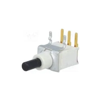 Síťový prvek Switch push-button Pos 2 SPDT 0.02A/20VAC 0.02A/20VDC Ø5mm