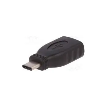 Elektrická zásuvka Adaptér USB 2.0,USB 3.1 USB A zásuvka, USB C vidlice