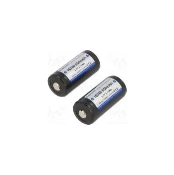 Akum Li-Ion 16340 3,7V 850mAh Ø16,8x35,7mm Poč.akum 2