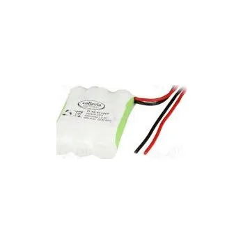 Článková baterie Akum Ni-MH AA 3,6V 1600mAh vodiče 250mm 43,8x52,2x14,8mm